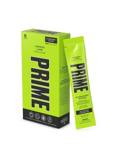 Buy Prime Hydration Drink Stick Pack, 6 Count (Lemon Lime) in Saudi Arabia