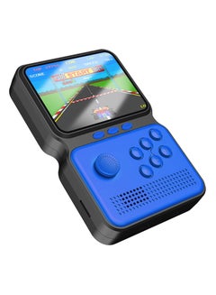 اشتري SYOSI Handheld Game Console, Portable Retro Mini Game Console with 800+ Classic Games 3.5 Inch HD LCD Screen & Rechargeable Battery & TV Connection (Blue) في السعودية