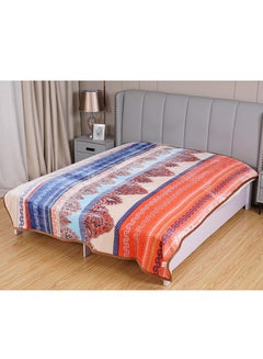 Buy 1 Ply Blanket Spain Quality Super Soft Royal Cloudy Blanket 220 × 240CM in UAE