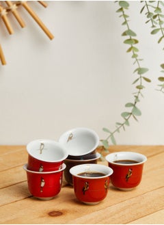 Buy Set Of 6 Sarb Arabic Coffee Cups in UAE