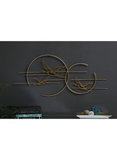 Buy Ivy Wall Decor Gold 48x61cm in UAE