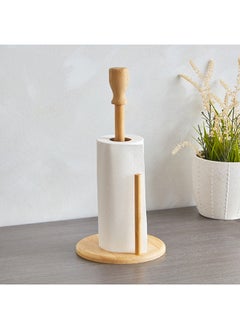 Buy Bamboo Napkin Holder 17x35x17 cm in UAE