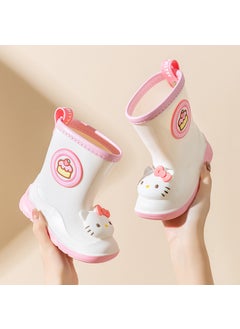 Buy 2024 Kids Cartoon Rain Boots Waterproof Non-SlipPink Hello Kitty Pink Hello Kitty in UAE