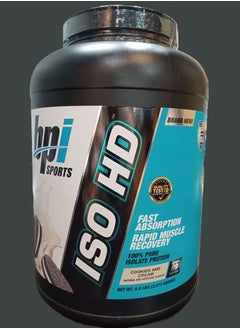 Buy BPI ISO HD Cookies Cream 69 Servings 2277g in UAE