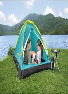 Buy Bestway Pavillo-Cooldome 3Person Tent 2.10M X 2.10M X 1.30M (1 Layer 190T Polyester Pa Coated) 26-68085 in Saudi Arabia