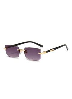 Buy New Rimless Fashion Trend Sunglasses Personalized Sunglasses UV Protection Unisex in Saudi Arabia