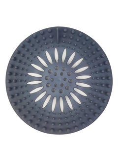 Buy Home Pro 1Pc Soft Rubber Kitchen Sink Bath Tub Strainer Hair Trapper Multicolor in UAE