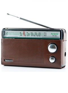 اشتري Panasonic 3-Band Battery Operated FM/MW/SW Radio RF-562DD2 Black/Noir في السعودية
