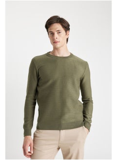 اشتري Man Smart Casual Tricot Standart Fit Crew Neck Long Sleeve Pullover في مصر