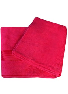 Buy Single piece suit Bath Towel 550 GSM 100% Cotton - 70x140 in Saudi Arabia