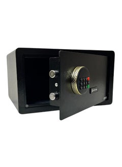 اشتري Digital Safe -  Money Security Box with Electronic Keypad and 2 Manual Override Keys - Home safe , Office Black Colour . ( H23 * W42 * D37 CM ) في مصر