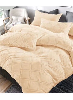 Buy DREAM BELL PURE COTTON 6 PC SOFT BEIGE COMFORTER SET in UAE