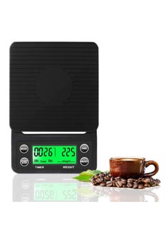 اشتري coffee scale with timer black في الامارات