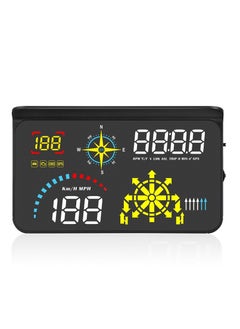 Buy GULFLINK Head Up Display(HUD) Vehicle Speed Meter Q10 in UAE