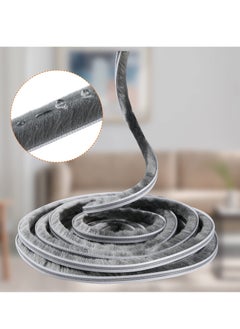 اشتري Felt Pile Brush Weather Stripping  9mm x 33 Ft (for Gaps 4.5-7.5 mm) Grey Seal Strip for Window  Self Adhesive Seal Strip Weatherstrip for Windows and Doors Soundproofing Windproof Dustproof في السعودية