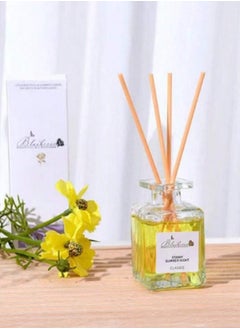 Buy 50ml Luxury Reed Diffuser Sticks Oil Aromatherapy Essential Oil Reed Rattan Stick Replacement Home Fragrance Oil Replace Lavender Peach Rose in UAE