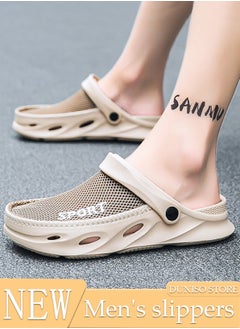 Buy Clog Sandals Summer Sandals Lightweight Slide Sandal with Non-slip Soles Thick Sole Beach Slipper Breathable Slip-on Sandal House Flat Slipper for Pool Beach Yard Kitchen Shower Unisex in UAE