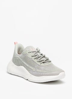 Buy Textured Lace Up Womens' Sports Shoes in UAE