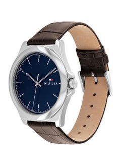 Buy Men's Analog Round Shape Leather Wrist Watch 1710549 - 42 Mm in UAE