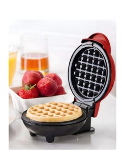 اشتري Waffle Cookie Making Machine, Red في الامارات