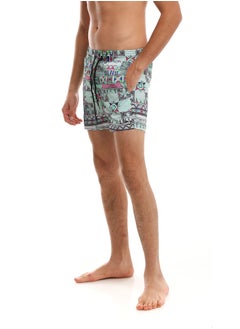 Buy Swim Short 413 For Men - Green in Egypt