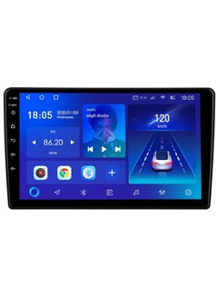 Buy 9 Inch Android Screen For Car 1GB RAM Full HD Touch Screen Display built In Bluetooth USB Radio WiFi PlayStore Night Vision Camera included in UAE