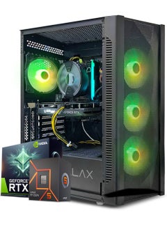 Buy Gaming PC, AMD Ryzen 5-3600,RTX 3050 , 16GB RAM, 512GB SSD, Air Cooler 120 mm,650W PSU,Window 11 Pro, Black Case in UAE