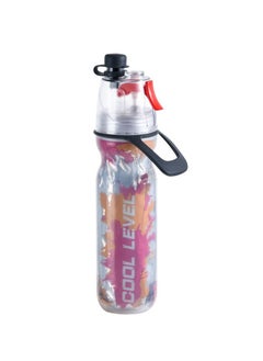 Buy 500ml Cool Sports Water Bottle Spray Water Bottle, Mist and Sip Function, Suitable for Outdoor, Indoor, Gym in UAE