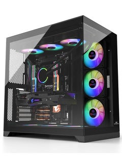 Buy CUBE PRO GAMING PC With Intel Core i5-14400F Processor/16GB RAM DDR5/1TB SSD/Nivida GeForce RTX4070 Super Graphics/Black in Saudi Arabia