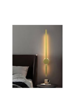 Buy LED Wall Light Indoor 3 color lights  & Long 60cm Decorative Gold Color Elegant by TEC Light. in Egypt