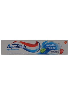 Buy Aqua Fresh Triple Protection Toothpaste Fresh Mint Flavor - 75 ml in Saudi Arabia