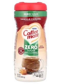 اشتري Powder Coffee Creamer Zero Sugar Vanilla Caramel 10.2 oz (289.1 g) في الامارات