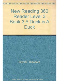 Buy New Reading 360 Reader Level 3 Book 3 A Duck is A Duck in UAE