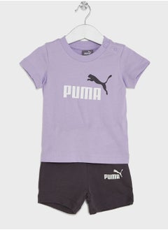 Buy Infants Minicats Tee & Shorts Set in UAE