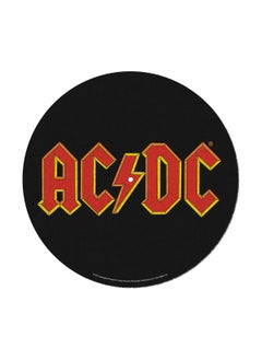 Buy AC DC Logo LP Vinyl Slipmat for Record Players Turntables and DJ Use in UAE