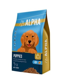 Buy Alpha Meaty Dry Food For Puppies 10 Kg in Egypt