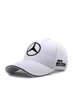 Buy Mercedes Benz Logo Embroidered Adjustable Baseball Caps for Men and Women Hat Travel Cap Car Racing Motor Hat in Saudi Arabia