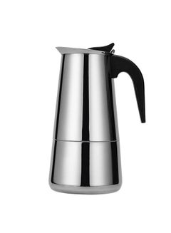 اشتري Coffeepot Stainless Steel Coffee Maker Portable Electric Mocha Latte Stove Espresso Filter Pot European Coffee Cup في الامارات