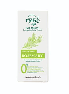 Buy Rosemary Mint Scalp & Hair Strengthening Oil | With Natural & Essential Oils | Nourishing Treatment for Split Ends and Dry Scalp for All Hair Types 30ml in Egypt