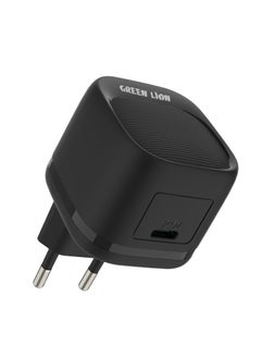 Buy Green Lion PD 20W USB-C EU Wall Charger - Black in Egypt