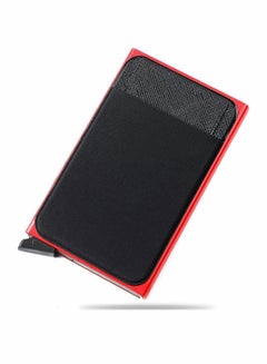 Buy Pop-up Credit Card Holder Switch Sliding Business Case RFID Blocking Wallets for Men and Women in Saudi Arabia