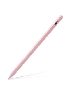 اشتري Wireless Charging Stylus Pen for Apple iPad (2nd Generation) Magnetic Active Pencil with Tilt Sensitive, Palm Rejection for iPad 6/7/8/9, iPad Mini 5/6, iPad Air 3/4/5, iPad Pro 11"/12.9"-Pink في السعودية