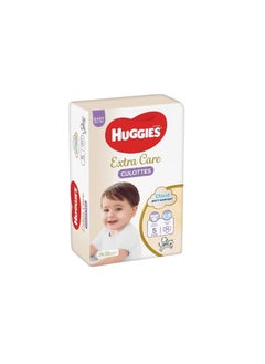 اشتري Huggies, Extra Care Culottes, Size 5, 12-17 kg, 34 Diaper Pants في الامارات