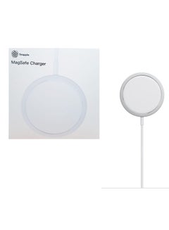 Buy SNAPPLE 20W MagSafe Charger for iPhone 14, 13 and 12 series White in UAE