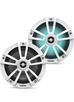 اشتري Infinity Waterproof Speaker Infinity 622MLW Marine 6.5 Inch RGB LED Coaxial Speakers - White في الامارات