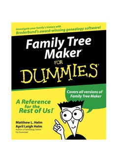 Buy Family Tree Maker for Dummies Paperback in UAE