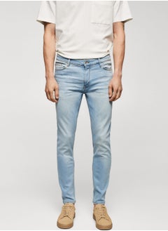 Buy Light Wash Skinny Fit Jeans in UAE