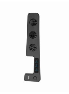 اشتري XICEN PS5 Slim Cooling Fan, New Playstation 5 Slim Console Accessories Cooler with USB Port and 3 Adjustable Quiet 9500-Speed Fans, Cool LED Light for PS5 Slim Digital/Disc Edition System في الامارات
