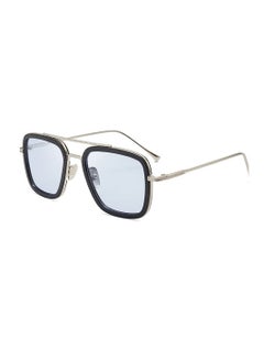 اشتري Tony Stark Sunglasses Vintage Square Metal Frame Eyeglasses Tony Stark Same Color في السعودية