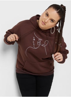 Buy Graphic Detail Hoodie in UAE